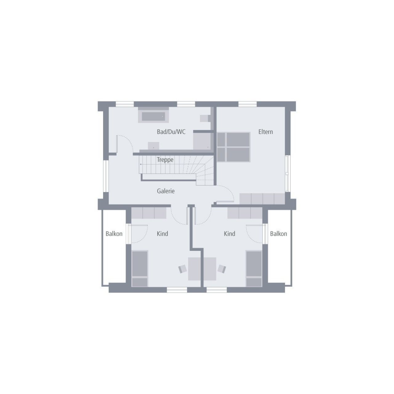 Grundriss Dachgeschoss