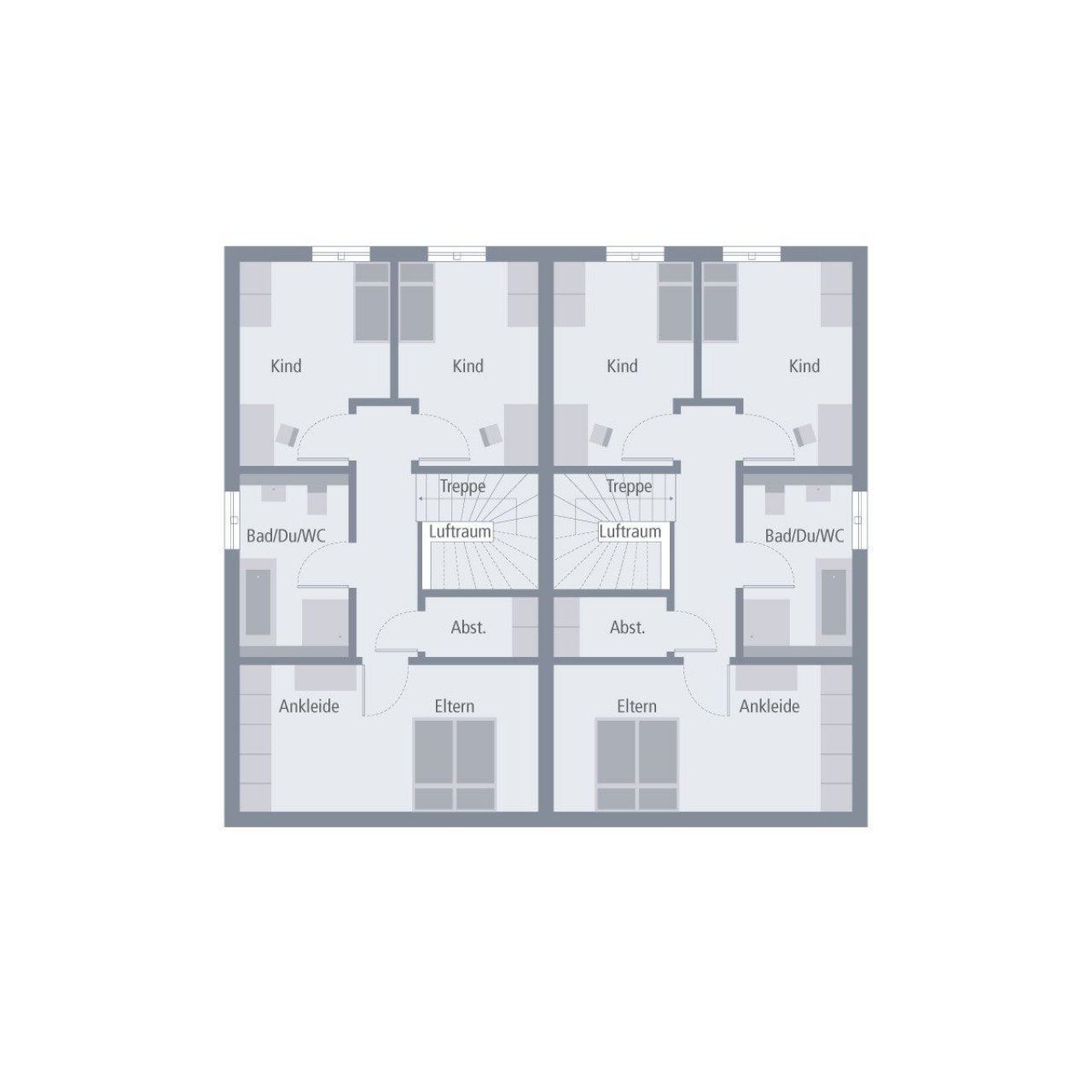 Grundriss Obergeschoss