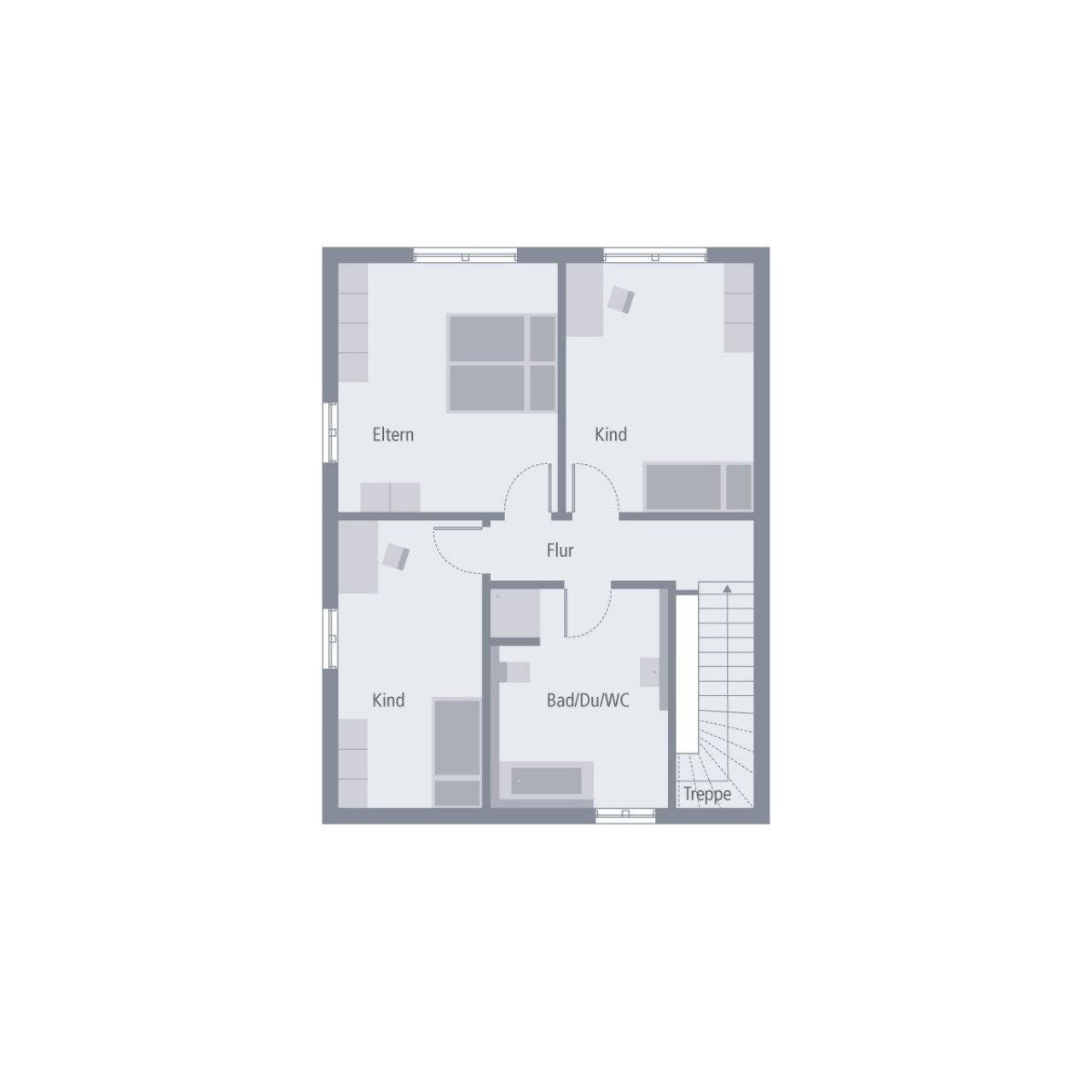 Grundriss Dachgeschoss
