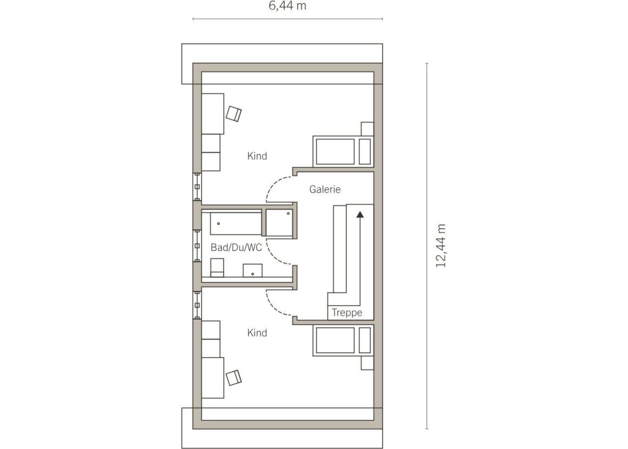 Grundriss Dachgeschoss