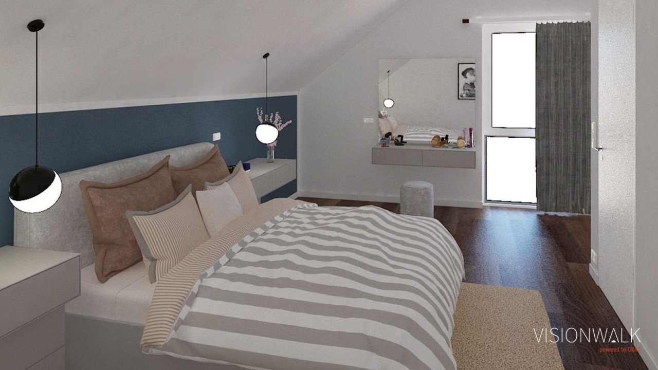 Ansicht Schlafzimmer