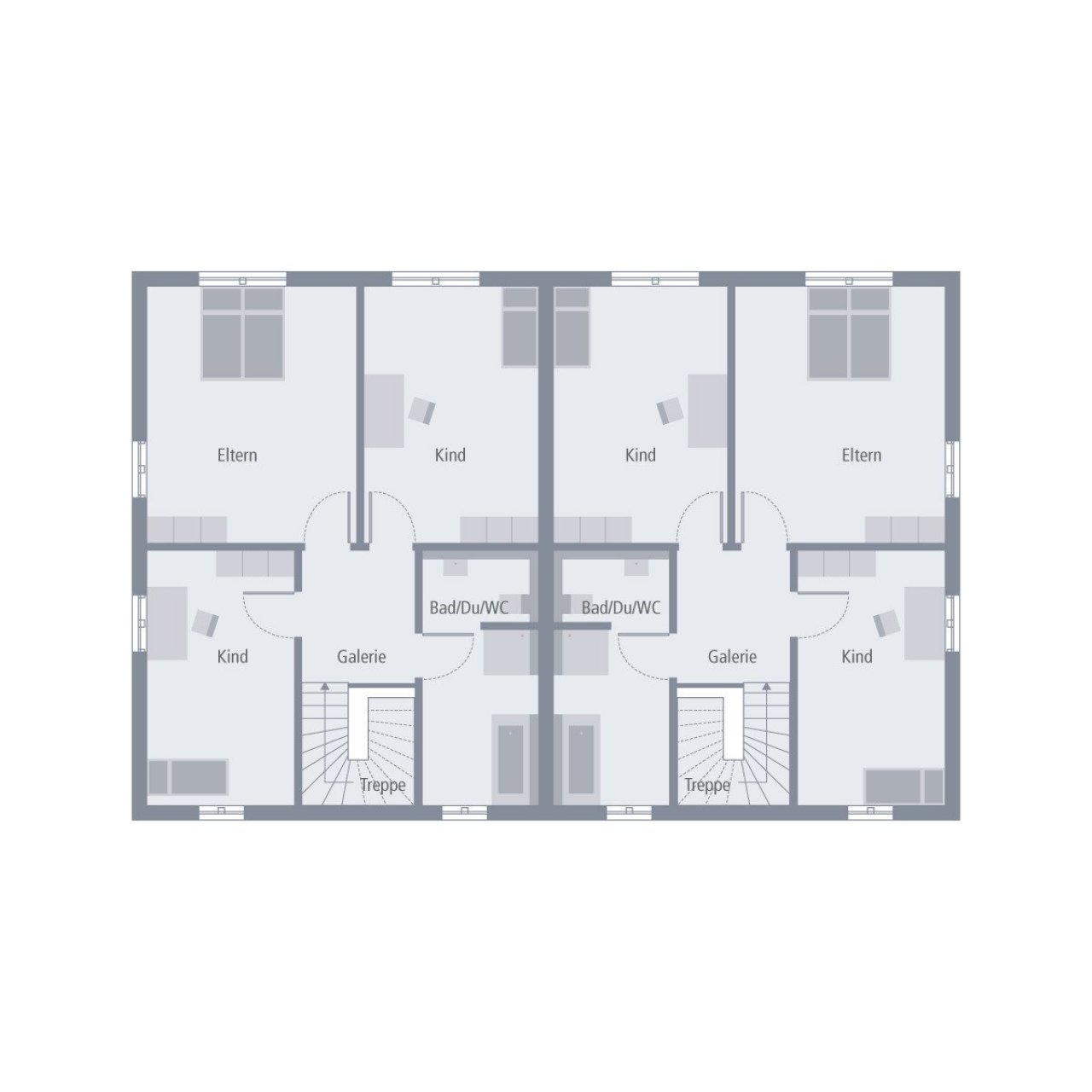 Grundriss Obergeschoss