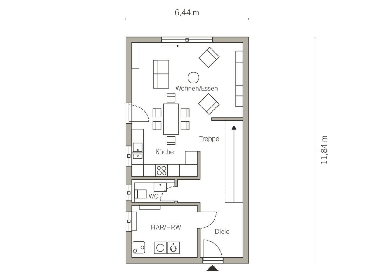Grundriss Erdgeschoss