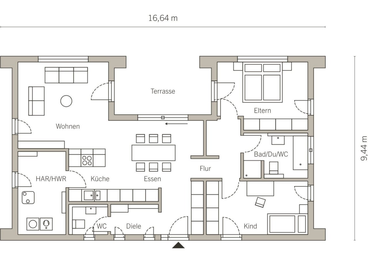 Grundriss Erdgeschoss