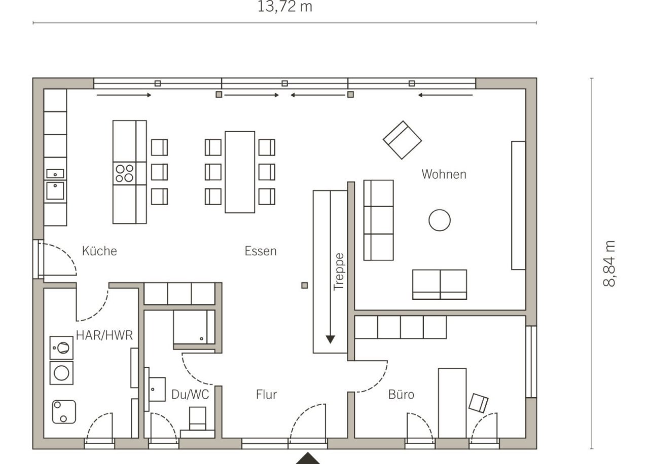 Grundriss Erdgeschoss