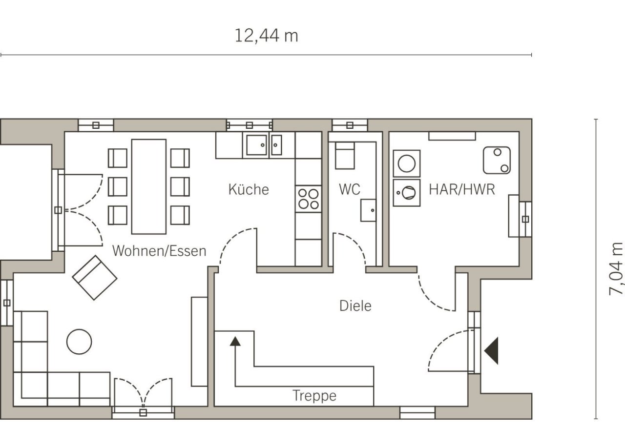 Grundriss Erdgeschoss