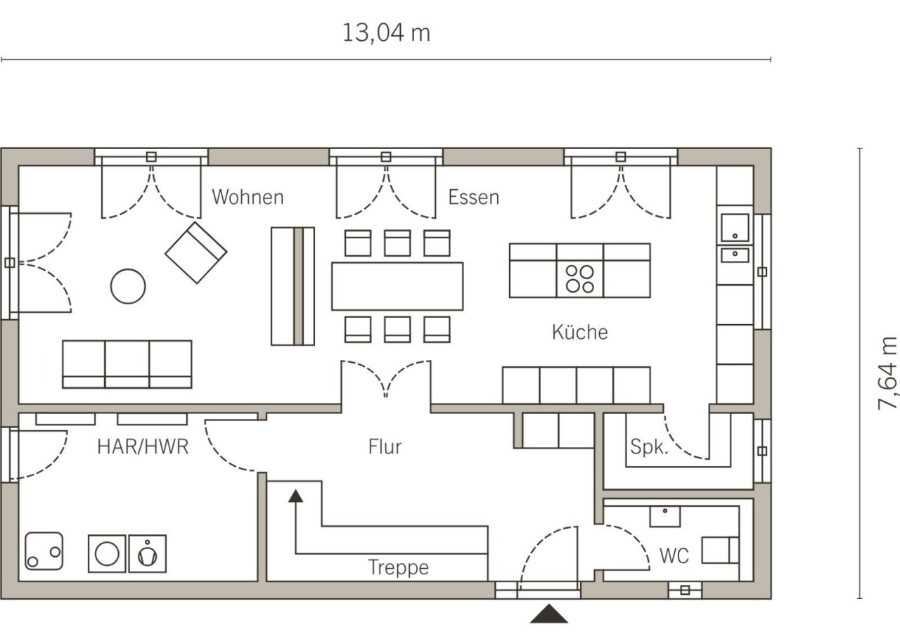 Grundriss Erdgeschoss