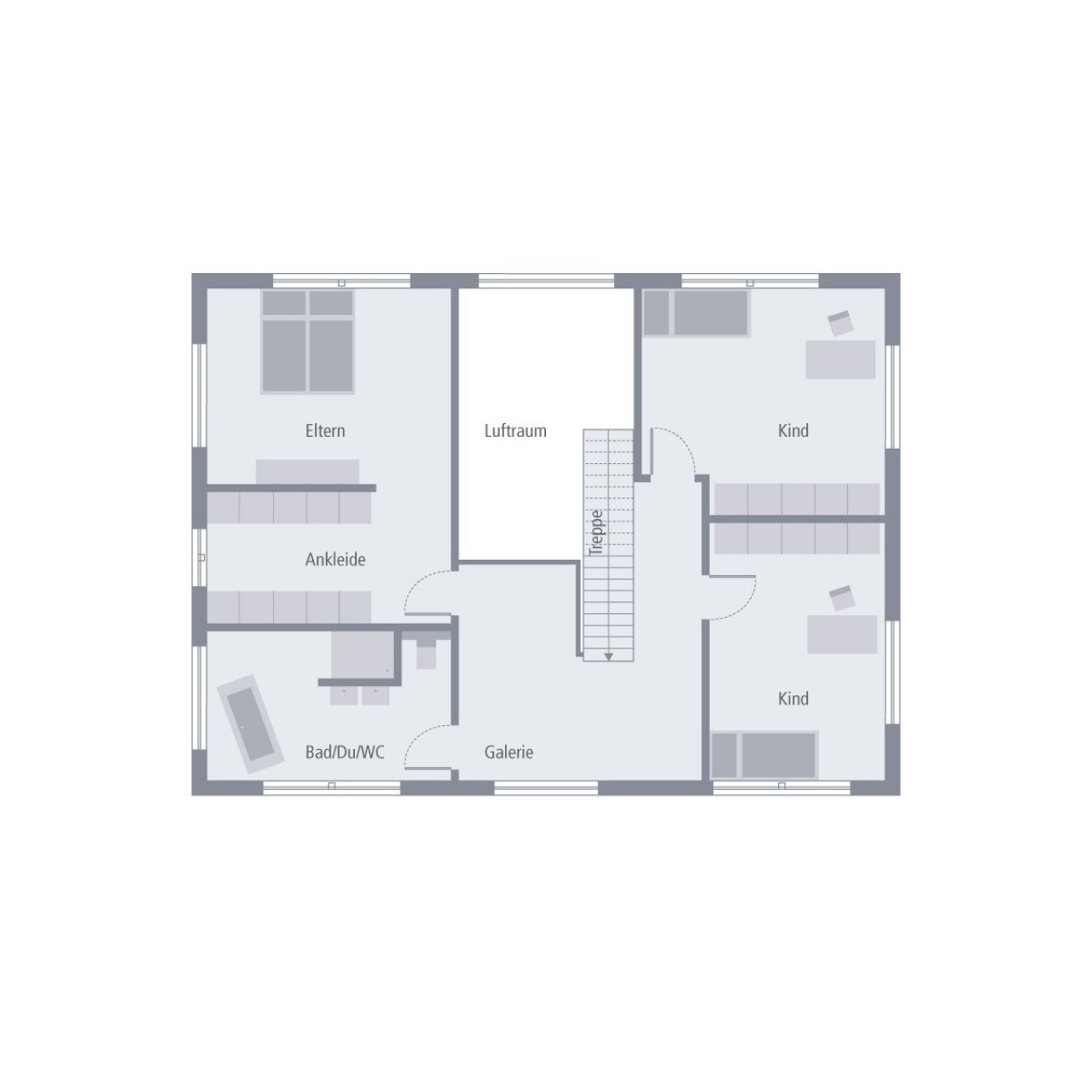 Grundriss Obergeschoss Grundriss Obergeschoss