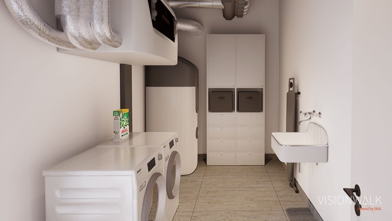 Ansicht Hauswirtschaftsraum Ansicht Hauswirtschaftsraum