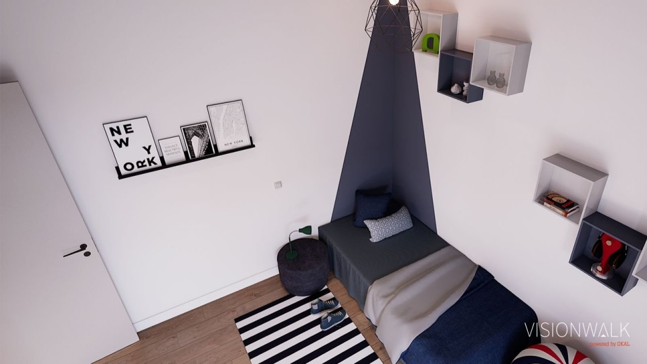 Ansicht Kinderzimmer Hauptwohnung Ansicht Kinderzimmer Hauptwohnung