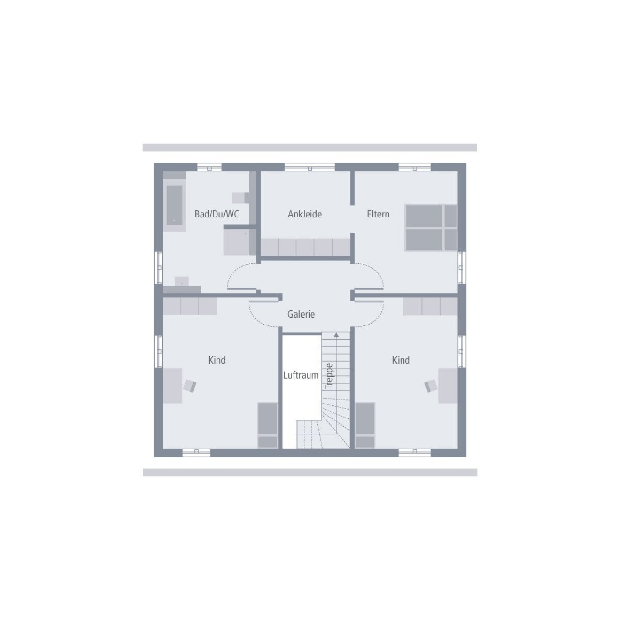 Grundriss Dachgeschoss