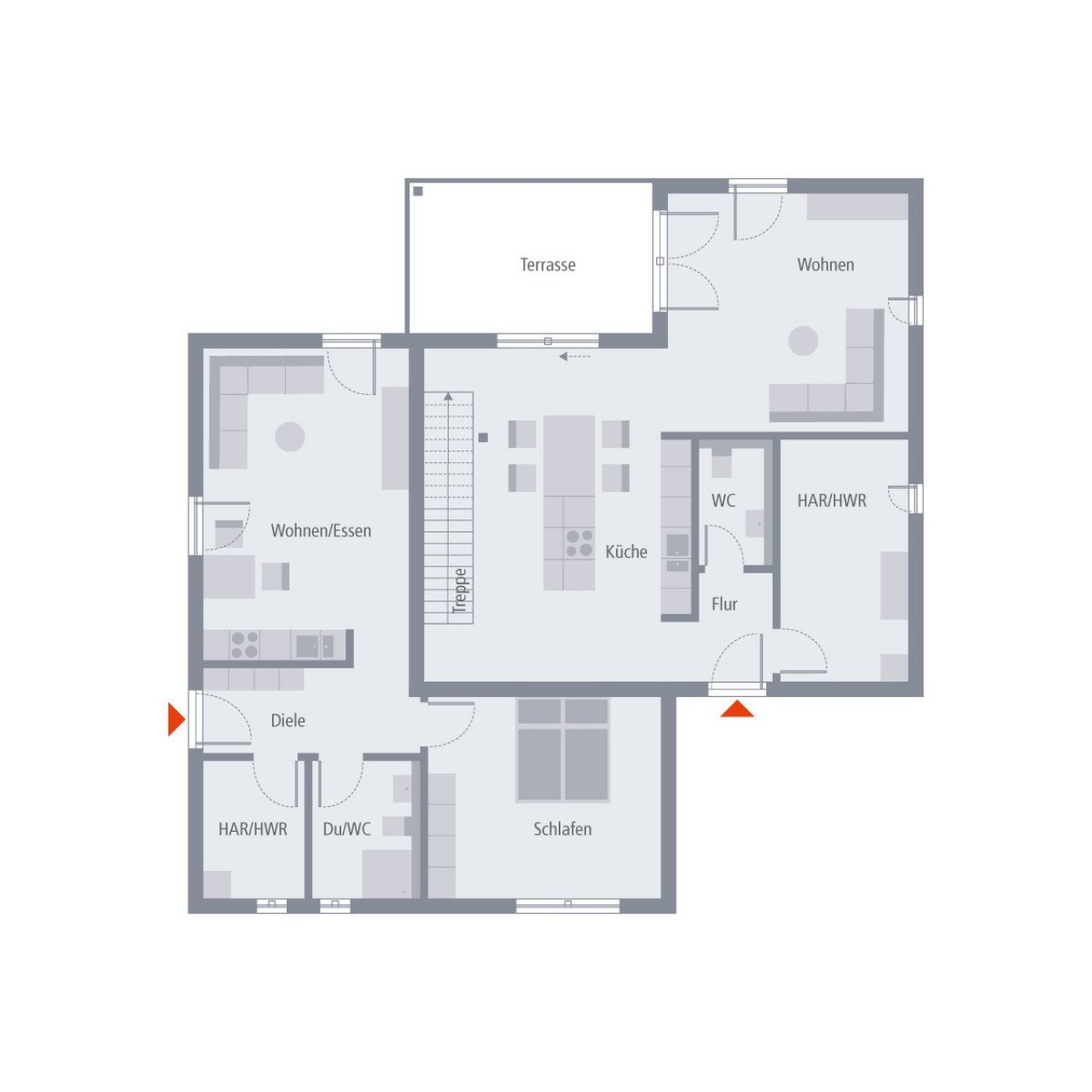 Grundriss Erdgeschoss Grundriss Erdgeschoss