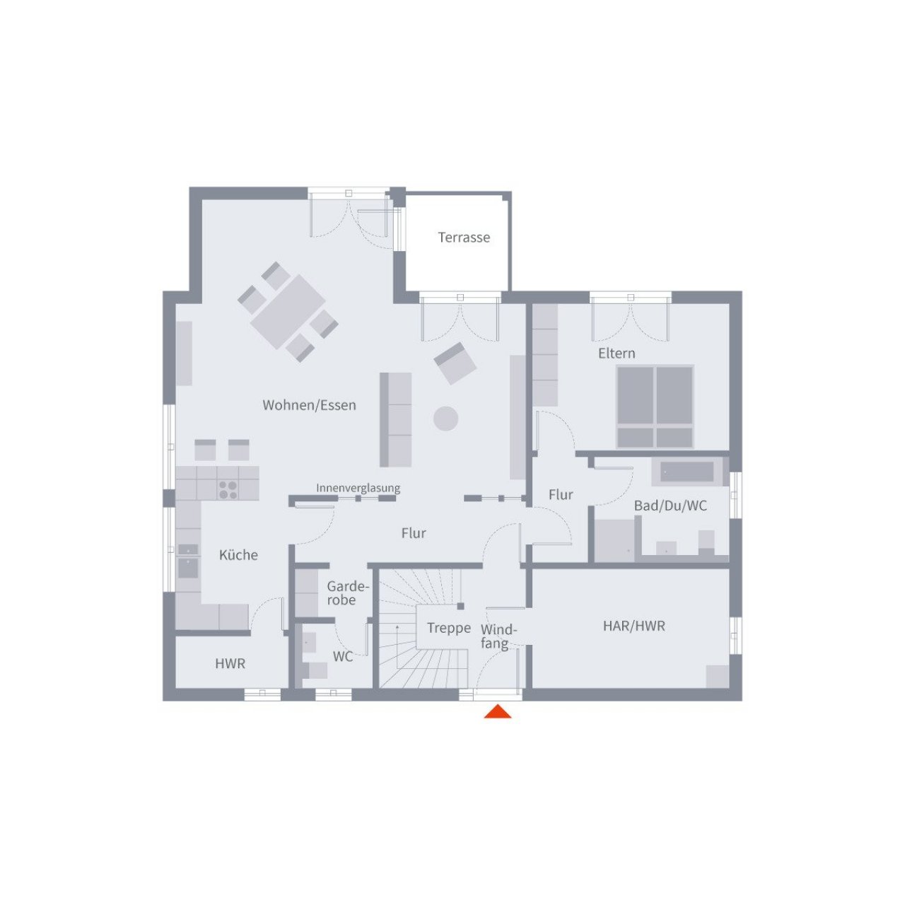 Grundriss Erdgeschoss Grundriss Erdgeschoss