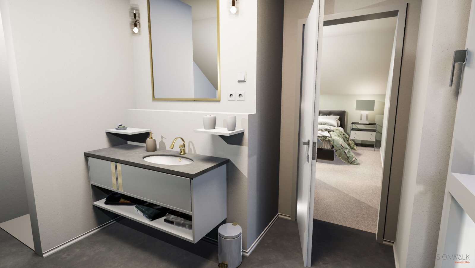 Ansicht Badezimmer Ansicht Badezimmer