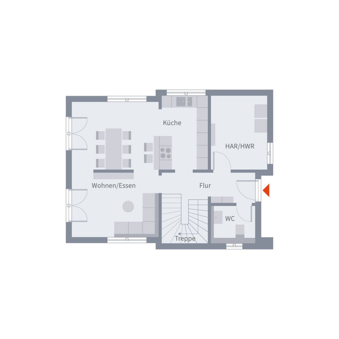 Grundriss Erdgeschoss