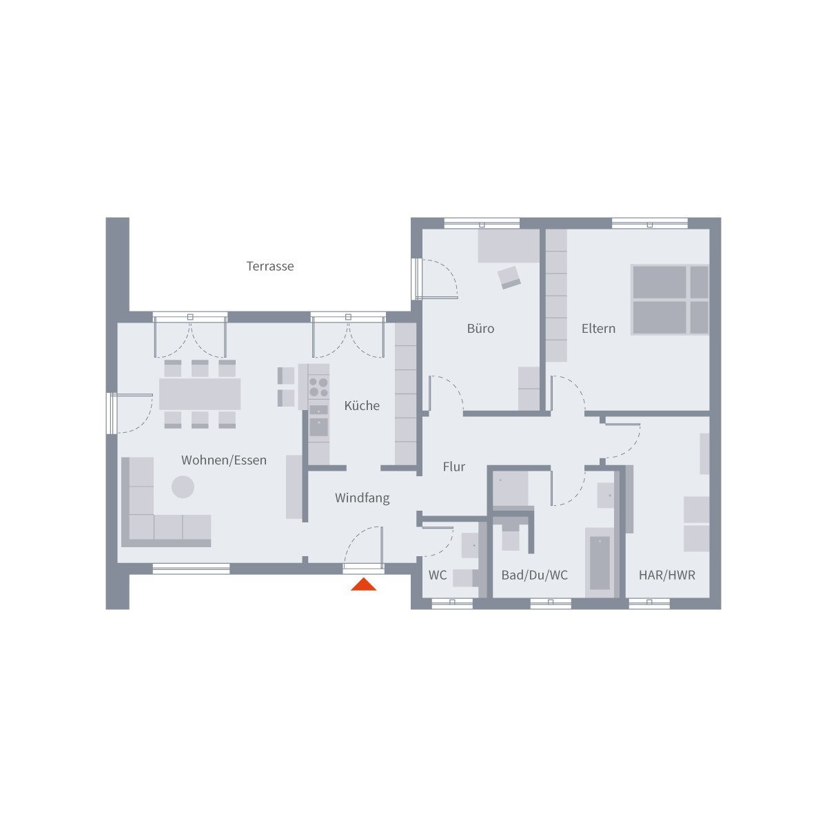 Grundriss Erdgeschoss